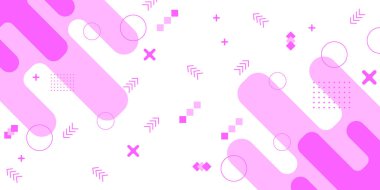 Leylak rengi kombinasyonu resim tasarımı ile asgari soyut geometrik arkaplan