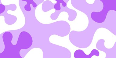 Mor renkli kombinasyon tasarımlı, minimum soyut sıvı arkaplan. Arkaplan konsepti tasarımı