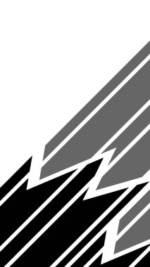 Canlı Elektrik Siyah ve Gri Hız Hatları Mobil Duvar Kağıdı Tasarımı. Soyut Yarış Geometri Arkaplanı