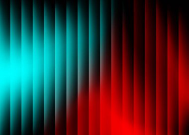 Neon Işık Efekti Çizgileri Soyut Arkaplan. Geleceğin Parlak Dikey Çubukları. Banner, Poster, Sunum, Duvar Kağıdı veya Web için Modern Dijital Arıza ve Ses Dalgası Tasarımı.