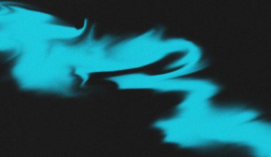 Soyut Grainy Gradient Arkaplanı. Gürültülü akışkan renkli dalgalar. Moda Y2K ve 90 'ların Retro Futurism Design Element