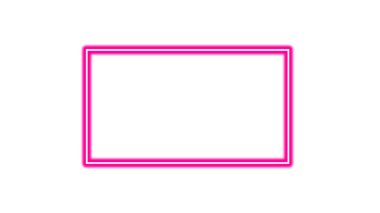 Neon dikdörtgen çerçeve tasarımı. Çok renkli Parlak Sınır Koleksiyonu. Sosyal Medya, Oyun, HUD, Teknoloji Tasarımı İçin Canlı Işık Efekti. Şeffaf Arkaplan