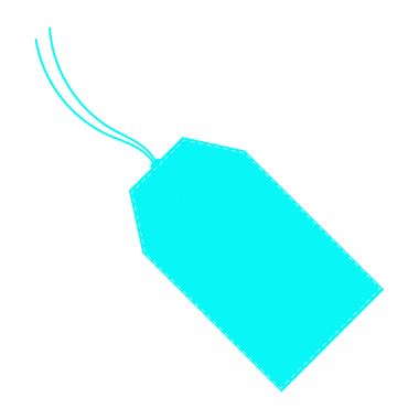 Tahıllı Boş Fiyat Etiketi. Ayrı Renkli Vektör Satış Etiketi. İndirim ve Tanıtım için Modern Gürültü Efekti Tasarımı