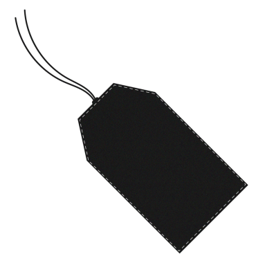 Tahıllı Boş Fiyat Etiketi. Ayrı Renkli Vektör Satış Etiketi. İndirim ve Tanıtım için Modern Gürültü Efekti Tasarımı