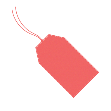 Tahıllı Boş Fiyat Etiketi. Ayrı Renkli Vektör Satış Etiketi. İndirim ve Tanıtım için Modern Gürültü Efekti Tasarımı