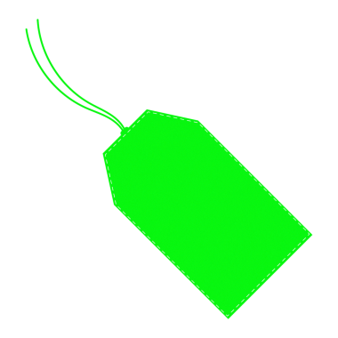 Tahıllı Boş Fiyat Etiketi. Ayrı Renkli Vektör Satış Etiketi. İndirim ve Tanıtım için Modern Gürültü Efekti Tasarımı