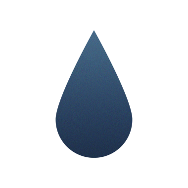 Soyut Gradyan Damla Simgesi ve Kumlu Doku. Canlı Renklerde Modern Dijital Sanat Elementi