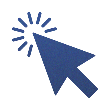 Grainy Gradient İmleci Simge Tasarımı. Desenli Dijital Fare Etkileşimi İşaretleyici 