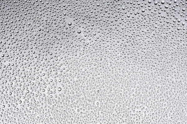 Water droplets on a black background — Stock Photo, Image