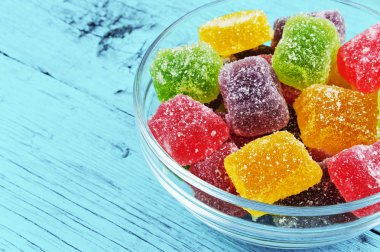 bir tabakta marmelat