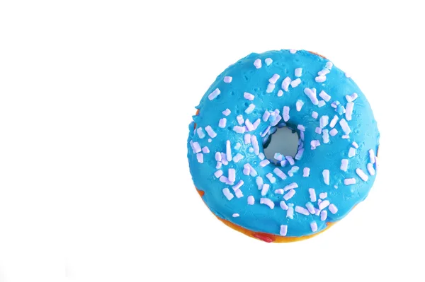 Donut em um fundo branco — Fotografia de Stock