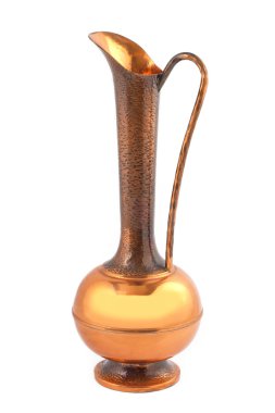 İzole bakır sürahi 