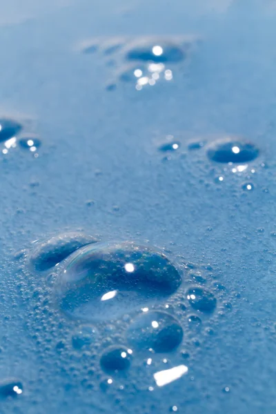 Fondo de burbujas líquidas azules —  Fotos de Stock