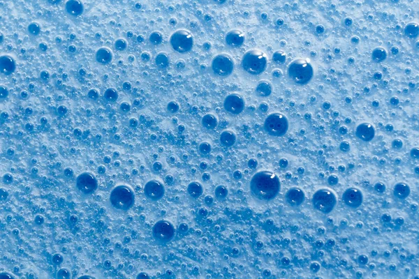 Blue Liquid Bubbles Background — Stock Photo, Image