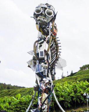 Cornwall, İngiltere - 2012 yaklaşık: Eden projenin Weee Man