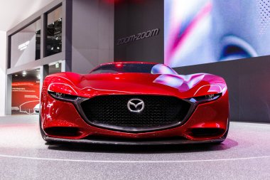 Geneva, İsviçre - Mart 2016: Mazda Rx vizyon kavramı