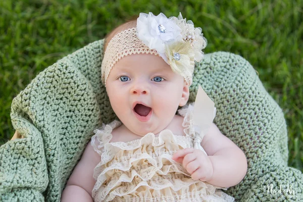 Beautiful baby girl — Stock Photo, Image