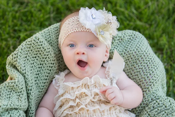 Beautiful baby girl — Stock Photo, Image