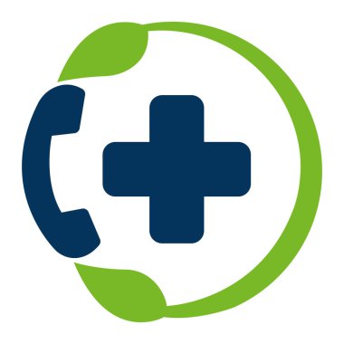  Phone Call Cross Healthcare Template Icon Medical Design Vector Modern