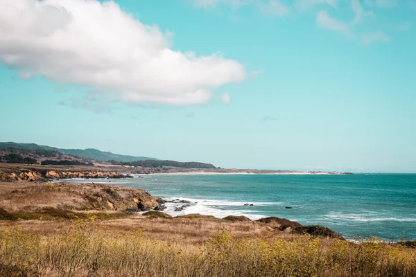 Вид с побережья Калифорнии, Соединенные Штаты — стоковое фото