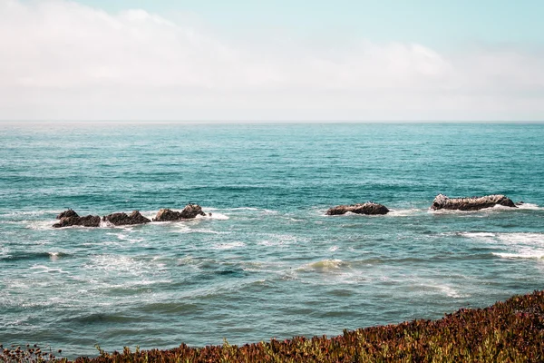 Oceanview Kaliforniya sahili, Amerika Birleşik Devletleri üzerinden — Stok fotoğraf