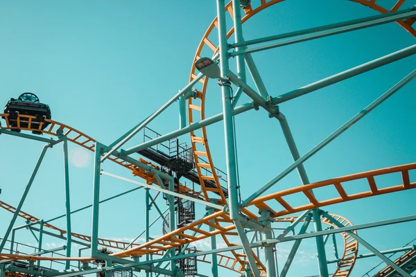 Santa Cruz Beach Boardwalk pretpark — Stockfoto