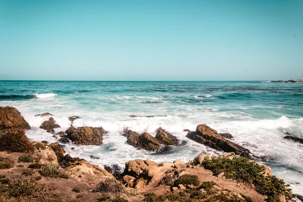 Oceanview from California Coast, Estados Unidos — Fotografia de Stock