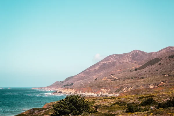 从美国加州海岸海景 — 图库照片