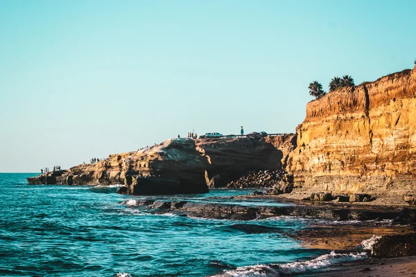 Sunset Cliffs in San Diego, California — Stock Photo, Image