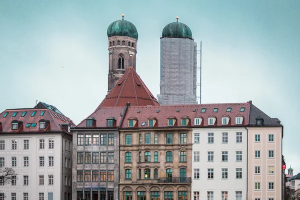Monaco di Baviera edifici, case, Germania — Foto Stock