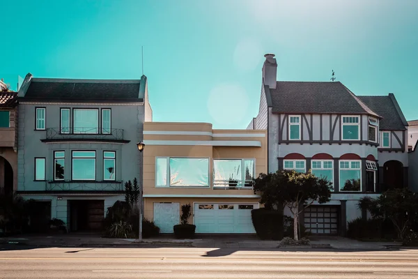 Maisons à San Francisco — Photo