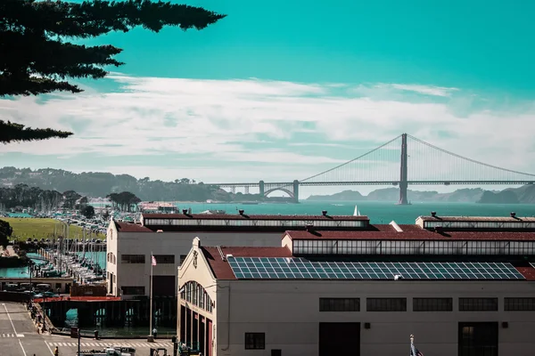 Golden gate bridge en San Francisco, Californie — Photo