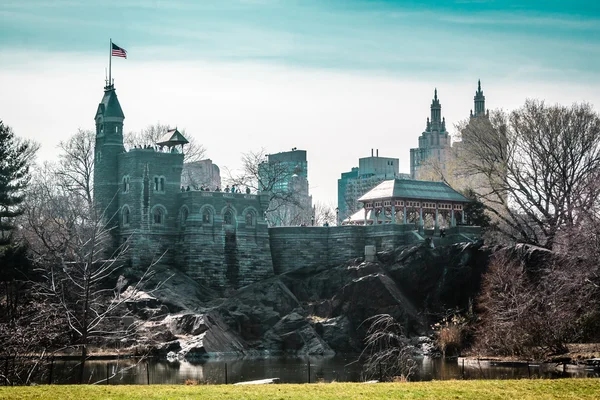 Château du Belvédère à Central Park à Manhattan, New York — Photo