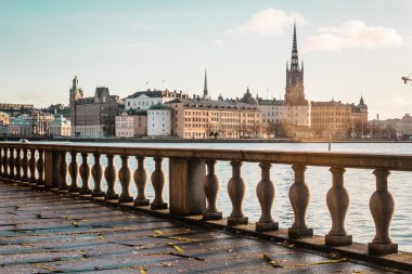 Old Town (Gamla Stan) Stockholm, İsveç