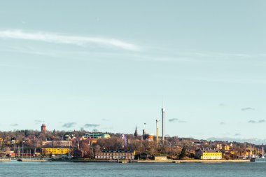 Binalar ve adaları Stockholm, İsveç