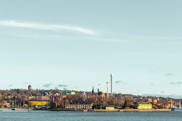 Edifici e isole di Stoccolma, Svezia — Foto Stock