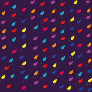 arka plan üzerinde renkli damla