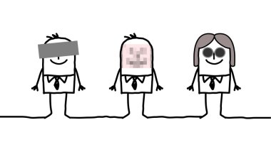 Anonim karikatür kişi