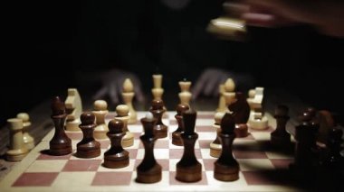 İlk kişi Pov Timelapse satranç