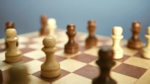 Jeu d'échecs. Pions sur l'échiquier 