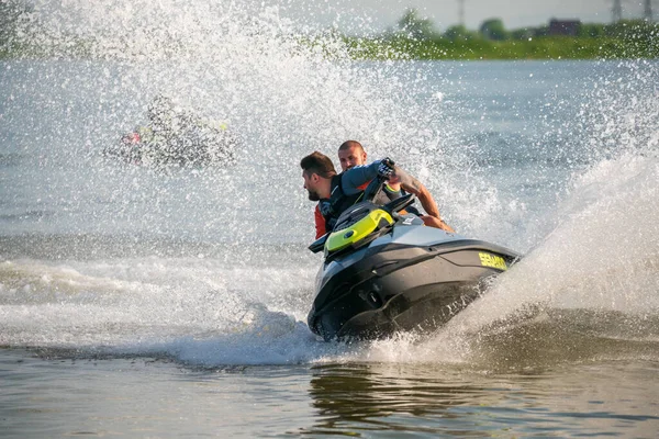 Krasnodar Rusia Julio 2020 Brp Sea Doo Conductor Motos Acuáticas —  Fotos de Stock