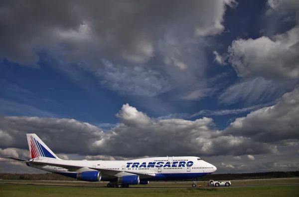 俄罗斯全禄波音 747-400 — 图库照片