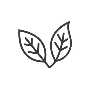 leaf eco friendly icon vector concept design template