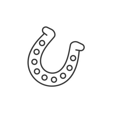 at nalı simgesi vektör tasarım şablonu ağı