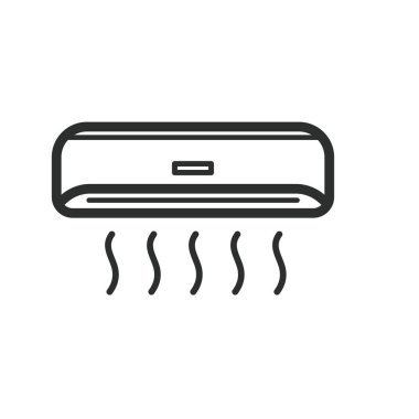 Klima simgesi vektör element dizayn şablonu ağı
