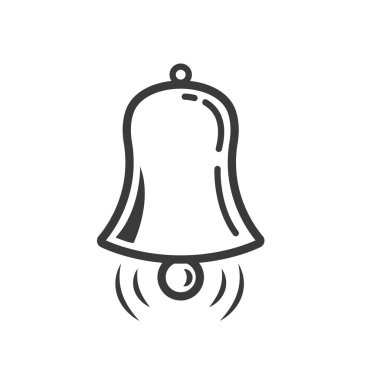 Çan halkaları ikon vektör element tasarım şablonu ağı