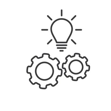 problem çözümü simgesi vektör tasarım şablonu ağı