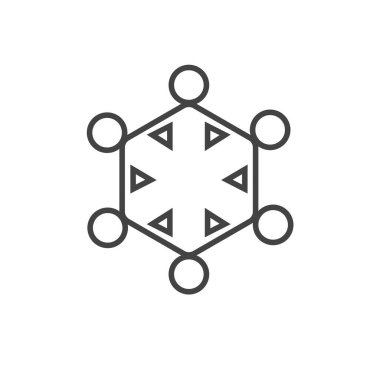 insanlar grup simge vektör tasarım şablonu ağı