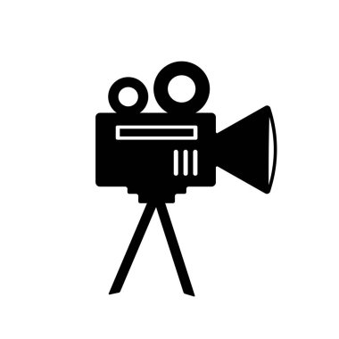 video kaydedici simge vektör element tasarım şablonu ağı