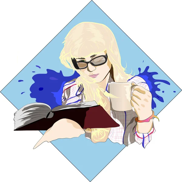 Resim: tatlı bir sarışın